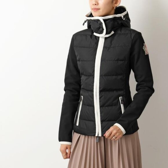 MONCLER GRENOBLE Hooded paneled twill and quilted stretch-shell down jacket - Picture 3 of 16